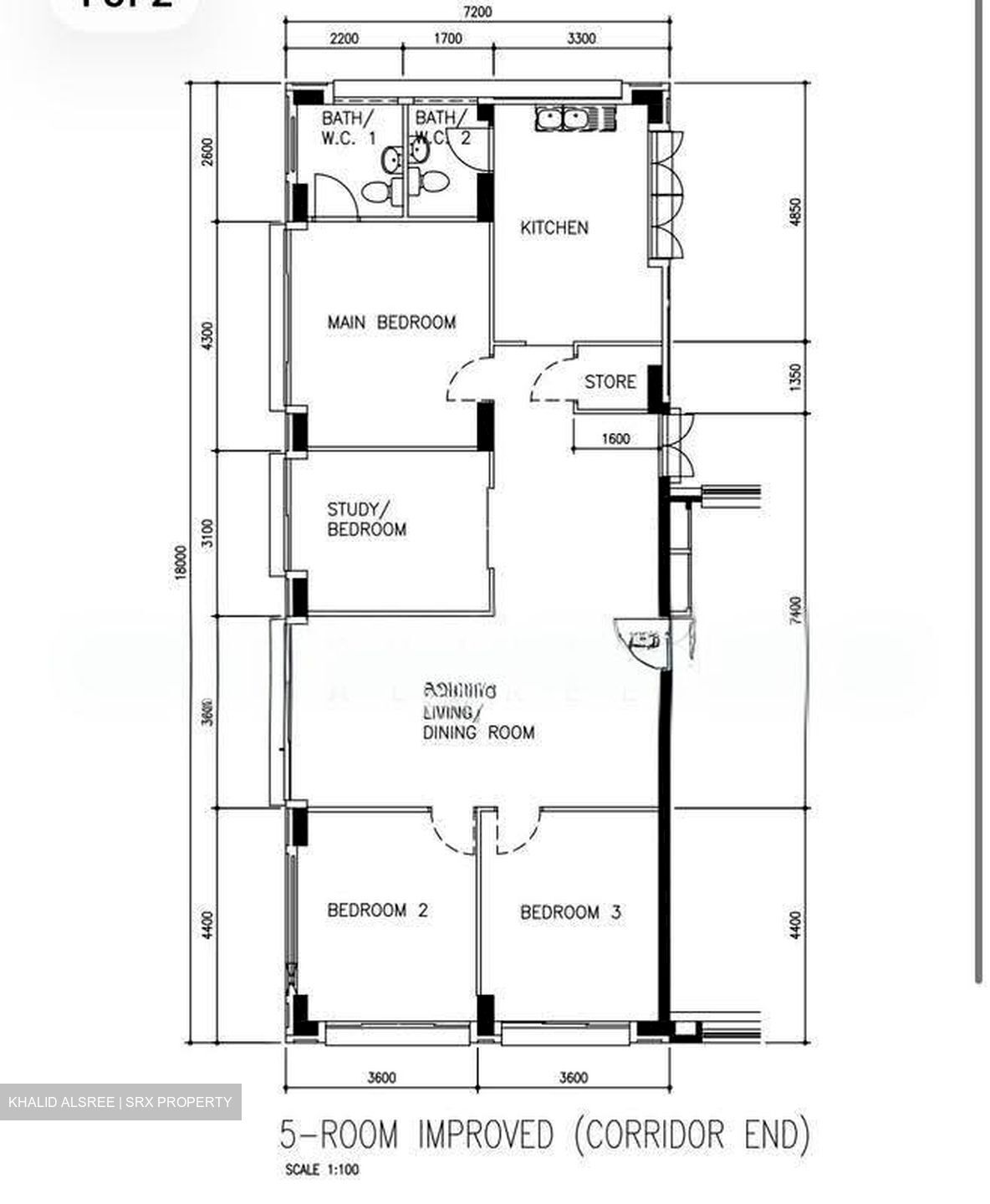 Blk 556 Pasir Ris Street 51 (Pasir Ris), HDB 5 Rooms #619177761